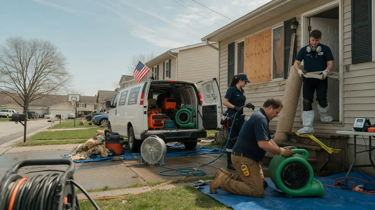 Water Damage Restoration in Rush City, MN near me